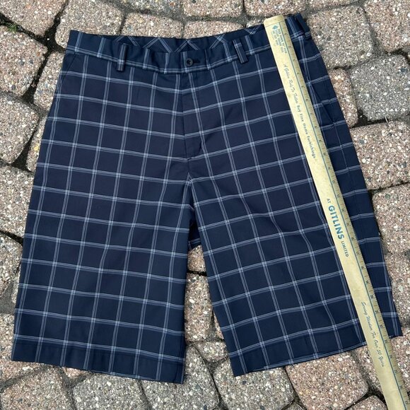 Nike Golf Shorts Plaid Men Sz 34 - Picture 2 of 6
